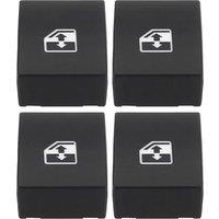 4Pcs Electric Window Switch Button Cover 13228881 for MK5 H 04-10 B 05-11/TIGRA B 04-09