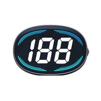 H2 Car Digital Speedometer GPS HUD Heads Up Display for All Cars Trucks Motorcycle KM/H Speed Gauge Auto