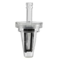 10Pcs Universal Motorcycle Right Angle Inline Fuel Filter 1/4 Inch 6mm Hose Lines for