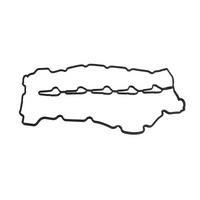 Car Valve Cover Gasket 6650160121 for Rodius W