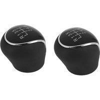 6 Speed Car PU Leather Gear Shift Knob Shift Lever for Mondeo IV C-MAX Transit Focus MK3 MK4
