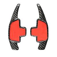 Car Steering Wheel Paddle Shift Extension Shifters Carbon Fiber Trim Sticker for C E S V G Class ,A