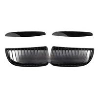 Car Front Bumper Grille Single Line Grille Grille Modified Grille for 3 Series E90 E91 2005-2009