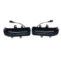 1Pair Car Rearview Mirror LED Turn Signal Light for 4Runner Noah Voxy Alphard 2008-2013 A