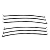 Carbon Fiber for 2010-2015 Car Sides Air Vent Outlet Cover Strip Trim Exterior Accessories