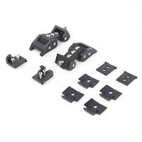 Hood Latches Catch Kit for JK 2007-2017 JL 2018-2024 JT 2020-2024 Accessories