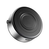 15W Wireless Charging Intelligent Mobile Phone Holder Magnetic Vacuum Adsorption Car Wireless Fast Charging Silver