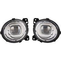 1Pair 24V Truck LED Fog Lamp Assembly 1852573 1852572 for Trucks R420 P400 R730 G400 G460 Outer Corner Fog Light