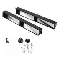 Wide Angle Rear View Mirror Panel Mirror Universal for Most Golf Cart Club Car Large Sedan Suv Truck