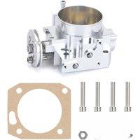Car 70MM Intake Throttle Body for K-Series /K20//EP3// DC5 Intake Manifold Performance Silver