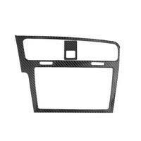 GPS Navigation Panel Cover Trim Carbon Fiber Decoration Frame for Golf MK7 2014-2019