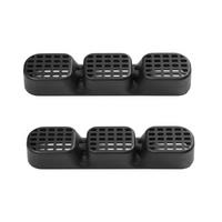 Under Seat Vent Deflectors Rear AC Vent Directional Extension for 2021-2024 Accessories