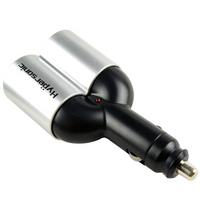 Car Cigar Straight Insertion Dual Hole Socket Car Charger -2628