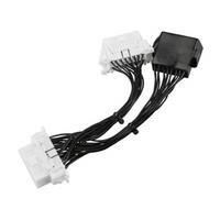 16 Pin OBD2 OBDii OBD2 Splitter Extension Cable One Male to Two Female Y Cable OBD2 Splitter Extension Cable