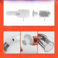 Automobile White Cordless Household High-Power Vacuum Cleaner Handheld Portable Vacuum Cleaner Dog Hair Vacuum Cleaner