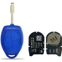 6C1T15K601AG for Transit 2006-2013 Remote Car Key 433MHz 4D63 6CIT15K601 Internal Black Board