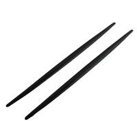 Anti Collision Strip, Bumper Trim Strip Car Side Border Collision Scraping, -6165 Black
