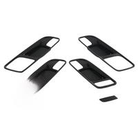 For MG 2020-2024 ABS Carbon Fiber Car Inner Door Handle Cover Trim Protector Interior Accessories