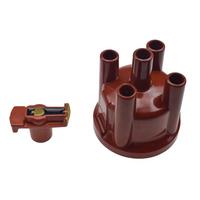 Car Distributor Cap with Rotor+Ignition 030905207 030905225C for Mk2 Golf 1.8 8v Digifant Pb Engine