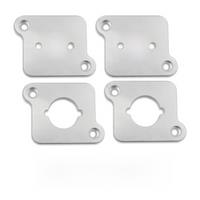 Silver Coilpack Adapter Plates Billet for Golf A4 A6 TT 1.8T to 2.0TFSI