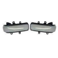 1Pair Car Rearview Mirror LED Turn Signal Light for 4Runner Noah Voxy Alphard 2008-2013 B