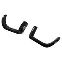 For Fortuner 2024 ABS Carbon Fiber Car Side Air Outlet AC Vent Cover Trim Decoration Accessories