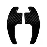 Car Steering Wheel Paddle Shifter Cover Carbon Fiber Trim for 2015-2021 Car Accessories