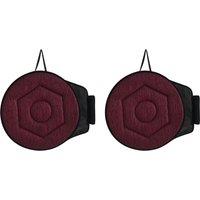 2pcs 360Rotating Seat Cushion for Car,15.7in Seat Cushion for Car,Swivel Seat for Elderly for Home,Office Chairs Claret
