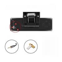 Single Din Car Radio Carplay Android Auto 9.5 Inch Touch Screen Car Stereo with Mirror Link Bluetooth FM USB