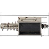 0630B Easy Operation Open Frame Actuator Linear Durable Push Pull Tools Solenoid Electromagnet Mini Electric Magnet DC Through T