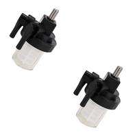 2 Pcs Fuel Filter for Outboard Motor 9.9HP 15HP 20HP 25HP 30HP 40HP 55HP 48HP 50HP 55HP 60HP 70HP 61N-24560-00