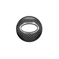 Real Hard Carbon Fiber Sticker for / 2022-2024 Car Steering Wheel Center Cover Accessories,B