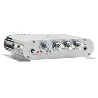 Silver Car Bluetooth Amplifier HiFi Home Audio Multi-Function Speaker Professional Fever for Car