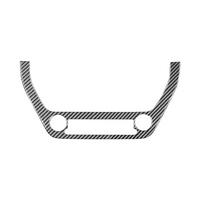 Carbon Fiber for 2019-2023 Center Control AC Vent Button Cover Trim Interior Accessories ,C