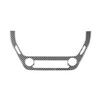 Carbon Fiber for 2019-2023 Center Control AC Vent Button Cover Trim Interior Accessories ,B
