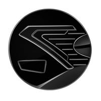 Car Fuel Tank Oil Cover Trim for 2024 Gas Cap Trim Stickers Car Exterior Accessories Gloss Black
