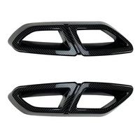 Carbon Fiber Car Four-Outlet Tail Throat Frame Exhaust Pipe Frame for B 2016-2020