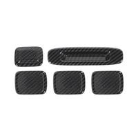For 2014-2018 Roof Speaker Handle Trim Cover Kit Interior Accessories ,ABS Carbon Fiber