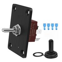 Rocker Toggle Switches Momentary Polarity Reverse Switch 6 Pin 3 Position (ON)-Off-(ON) with UP/Down Plate for RV Boat