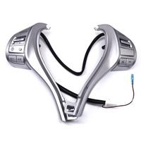 Car Silver Multifunction Steering Wheel Combination Control Switch for 2013 Teana