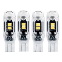 4Pcs Led Steering Light License Plate Light T10 2835 3030 5smd LED Highlight 5W5 Non- Decoding