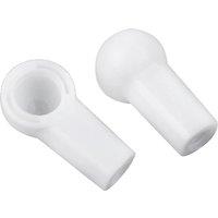 2Pcs Car Top Push Rod Joint End Cap Replacement for 986 987 Convertible 1997- 2012 98656127902