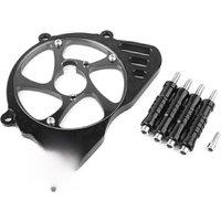 For Z1000 2010-2020 Moto Front Sprocket Left Side Chain Guard Cover Engine Protection Black