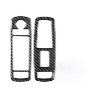 Carbon Fiber for Liberty 2008-2012 Window Lift Switch Panel Cover Trim Decal Interior Accessories