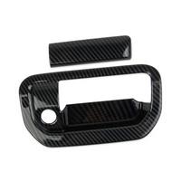 For 2021-2023 Pilot Trunk Rear Door Handle Trim Cover Carbon Fiber Accessories
