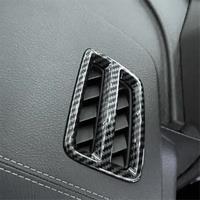 Car Side Dashboard Upper Air Vent Cover Trim Decoration Carbon Fiber Look for TANG