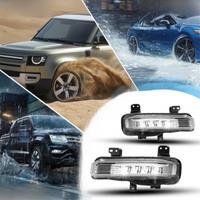 For Explorer 2020-2024 Left LED Fog Lights Front Bumper Lamps LED Daytime Running Lights LB5B-15A255-AC