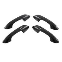 Car Outside Exterior Door Handle Cover Trim Protective Carbon Fiber Look for TANG