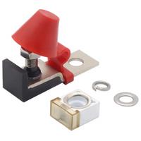 For New Energy Electric Vehicle Battery Fuse Holder, 58V 300A Insulation Fuse Holder with Fuse