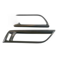 Car Wood Grain Dashboard Air Condition AC Outlet Vent Cover Trim Color Change Sticker for Sienna 2021-2023